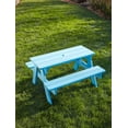 thumbnail image 2 of Leisure Design Stella Blue Picnic Table, 2 of 3