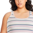 thumbnail image 4 of George Plus Women's Rib Tank, 4 of 6