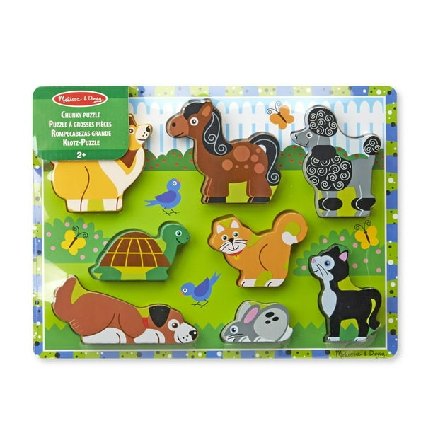 Melissa & Doug Pets Chunky Puzzle - Walmart.ca