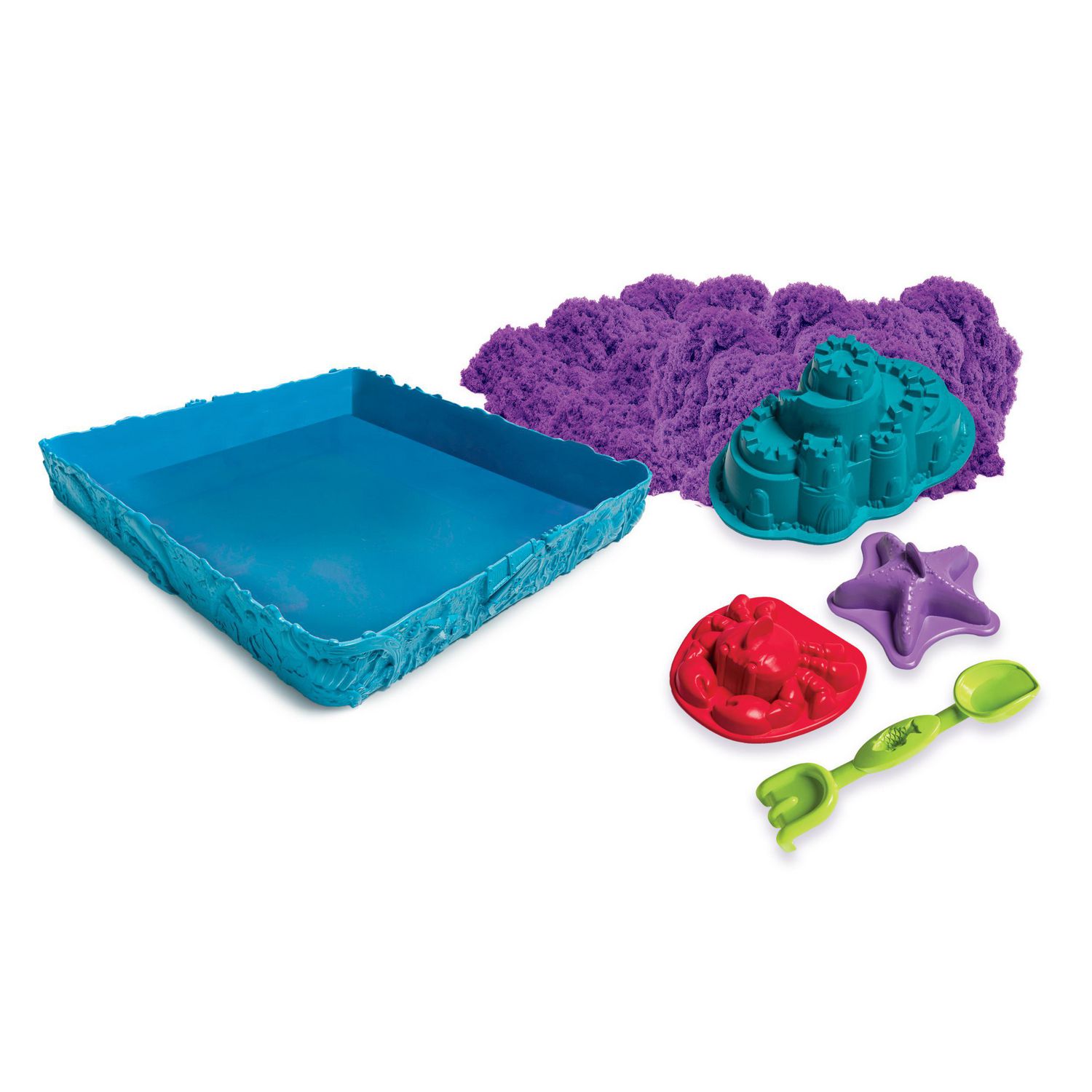 Purple Sand Molds Tools Kinetic Sand The One Only Sandcastle Set 1lb Sand 