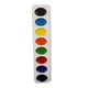 PEN+GEAR  Ensemble de semi-humide aquarelle en 8 couleurs, avec une casserole ovale et une brosse 8 Peintures aquarelles Lavables – image 5 sur 6