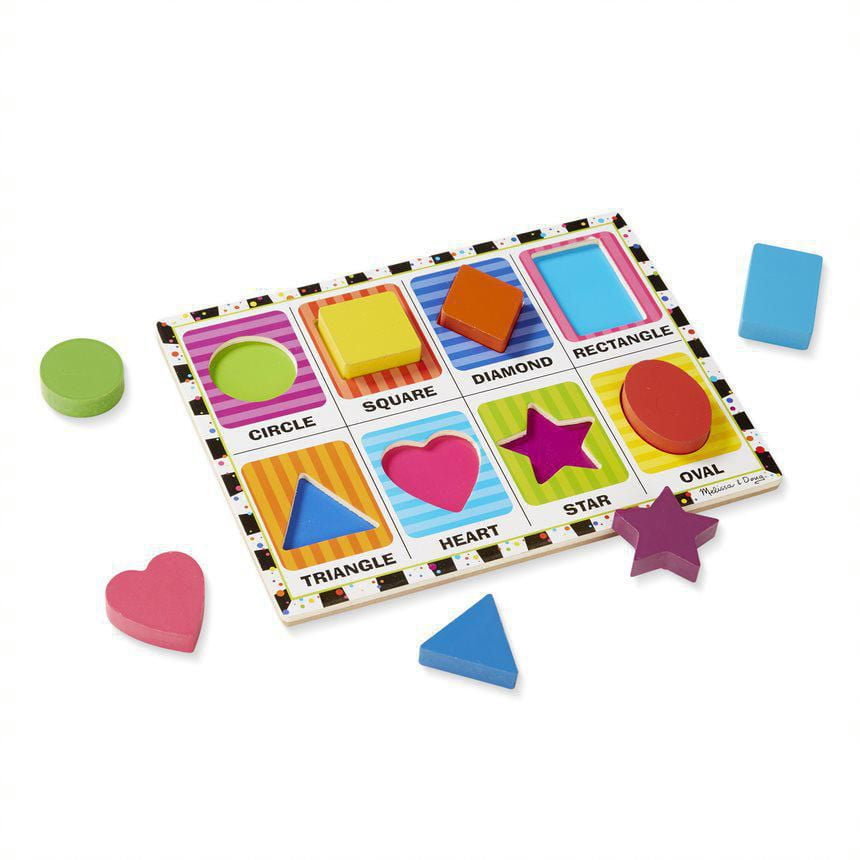 Melissa and doug clearance chunky puzzle