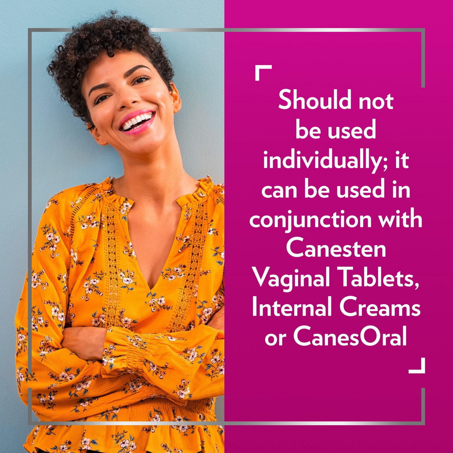 Canesten® Extra Strength External Antifungal Cream for Yeast Infection, Fast Relief from Itching and Burning, 15g