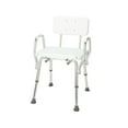 thumbnail image 2 of Chaise de bain solide DMI avec dossier, 2 of 5