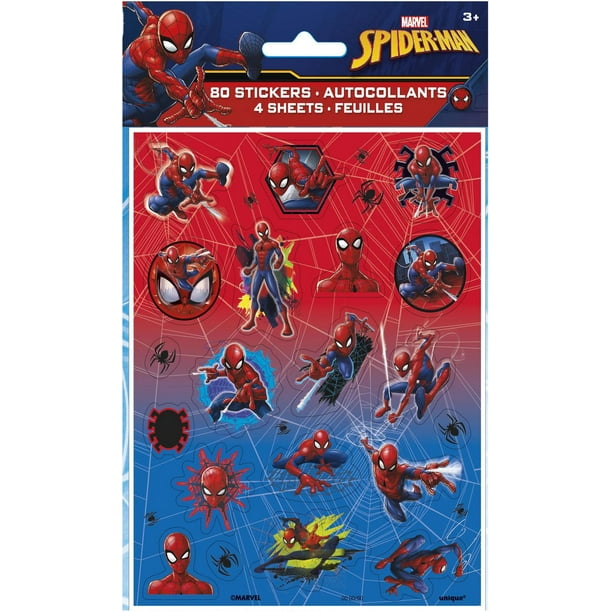 80 Spiderman Stickers Walmart.ca