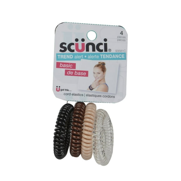 Scünci Large Cord Elastics, Hair Elastics