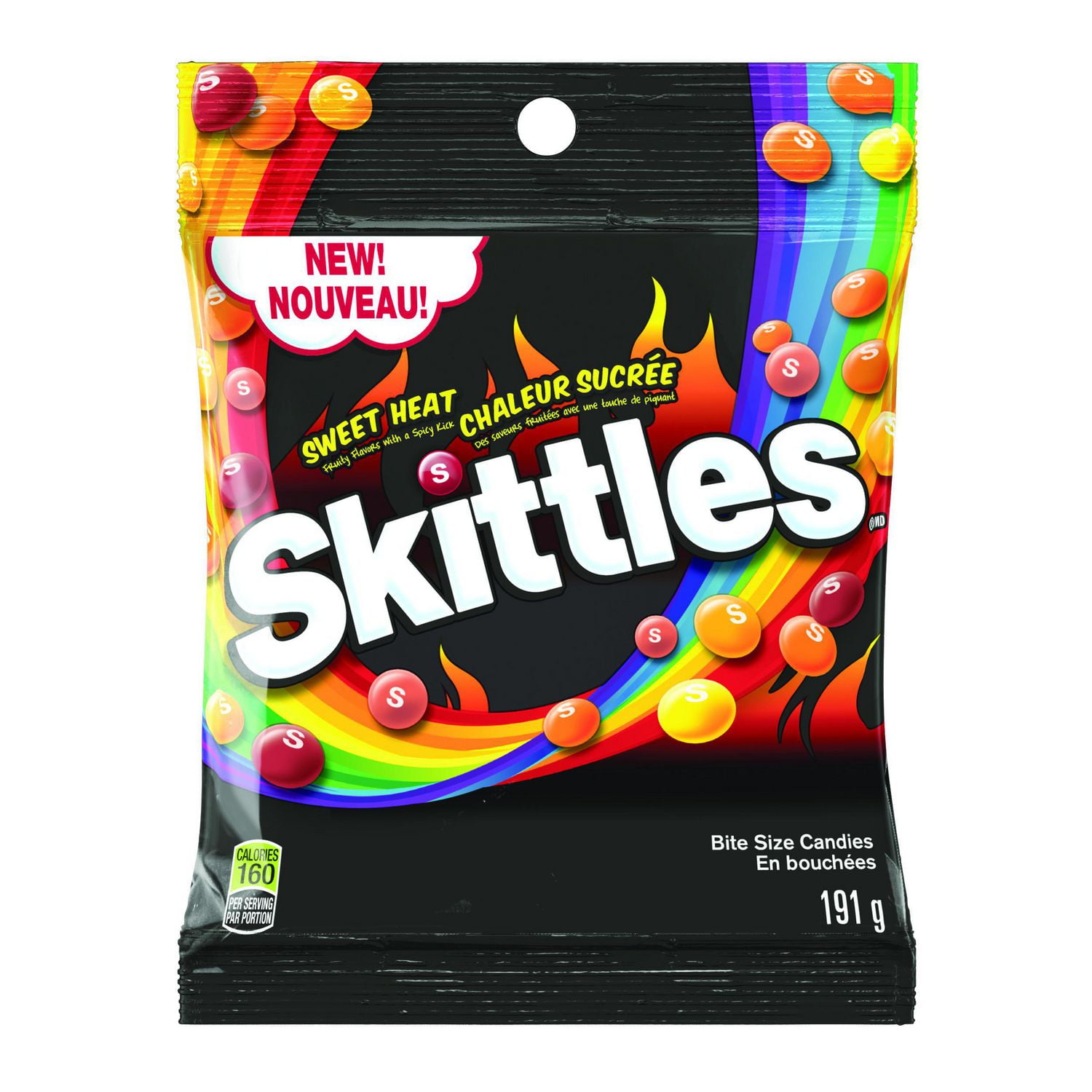 Skittles Sweet Heat Bite Size Candies Walmart Canada