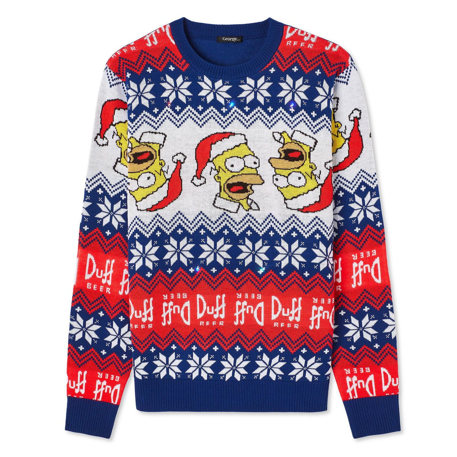 Chandail Les Simpson George pour hommes