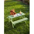 thumbnail image 3 of Table de pique-nique Leisure Design en vert, 3 of 3