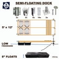 thumbnail image 1 of Kit quai bois semi-flottant Multinautic, 1 of 2