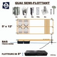 thumbnail image 2 of Kit quai bois semi-flottant Multinautic, 2 of 2