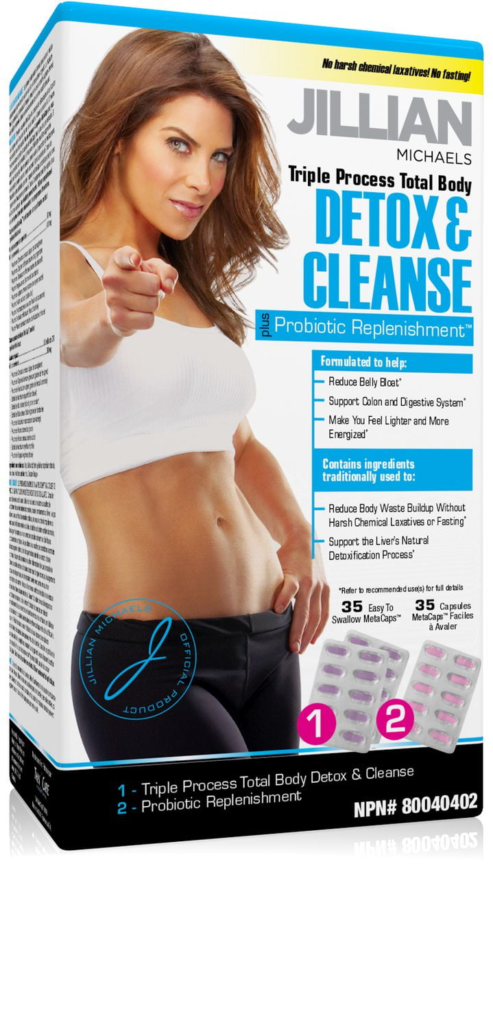 Jillian Michaels Triple Process Total Body Detox & Cleanse plus
