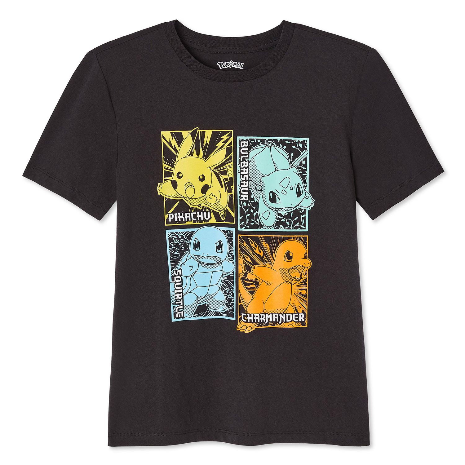 T-shirt avec imprimé graphique Pokemon pour garçons Tailles TP-TG