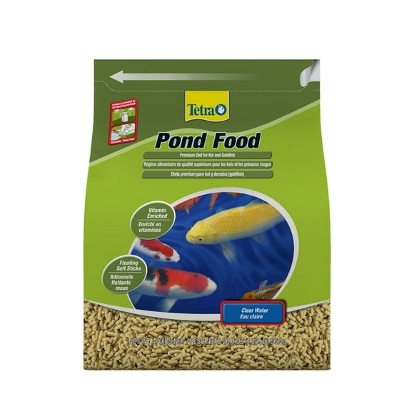Tetra Pond Fish Food for Koi and Goldfish, 1.25 lbs