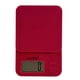 Balance numérique compacte AccuChef, en rouge ou blanche Capacité de 6.6 livres 3kg – image 4 sur 8