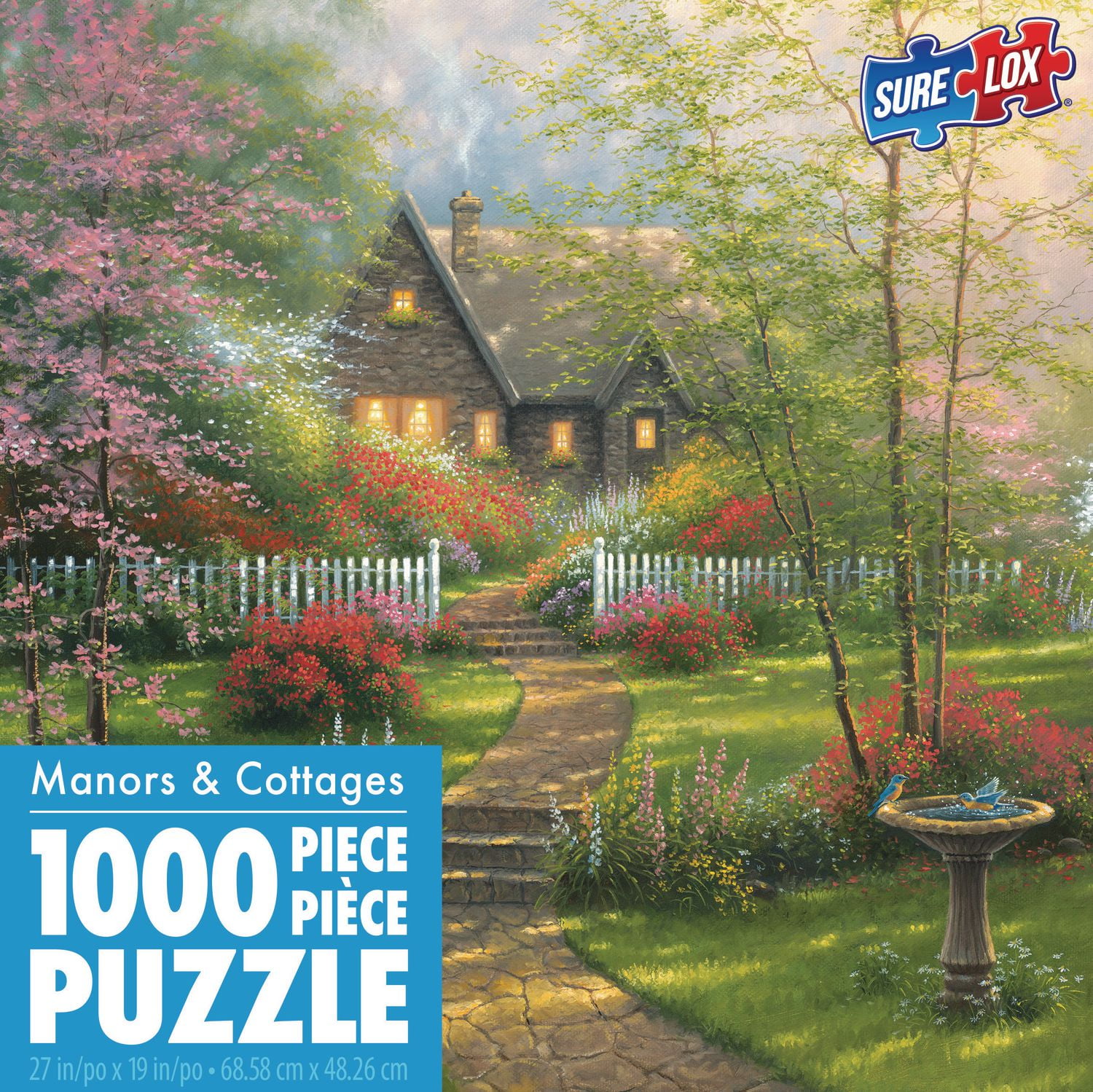 Sure-Lox 1000 Pc Manors & Cottages™ Dogwood Cottage Puzzle | Walmart Canada