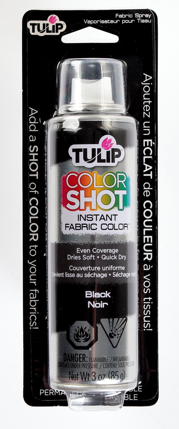 Tulip 26568 Vaporisateur de Peinture Permanente pour Tissu de 118 ml  Couleur Asphalte - Peinture textile spray - Creavea