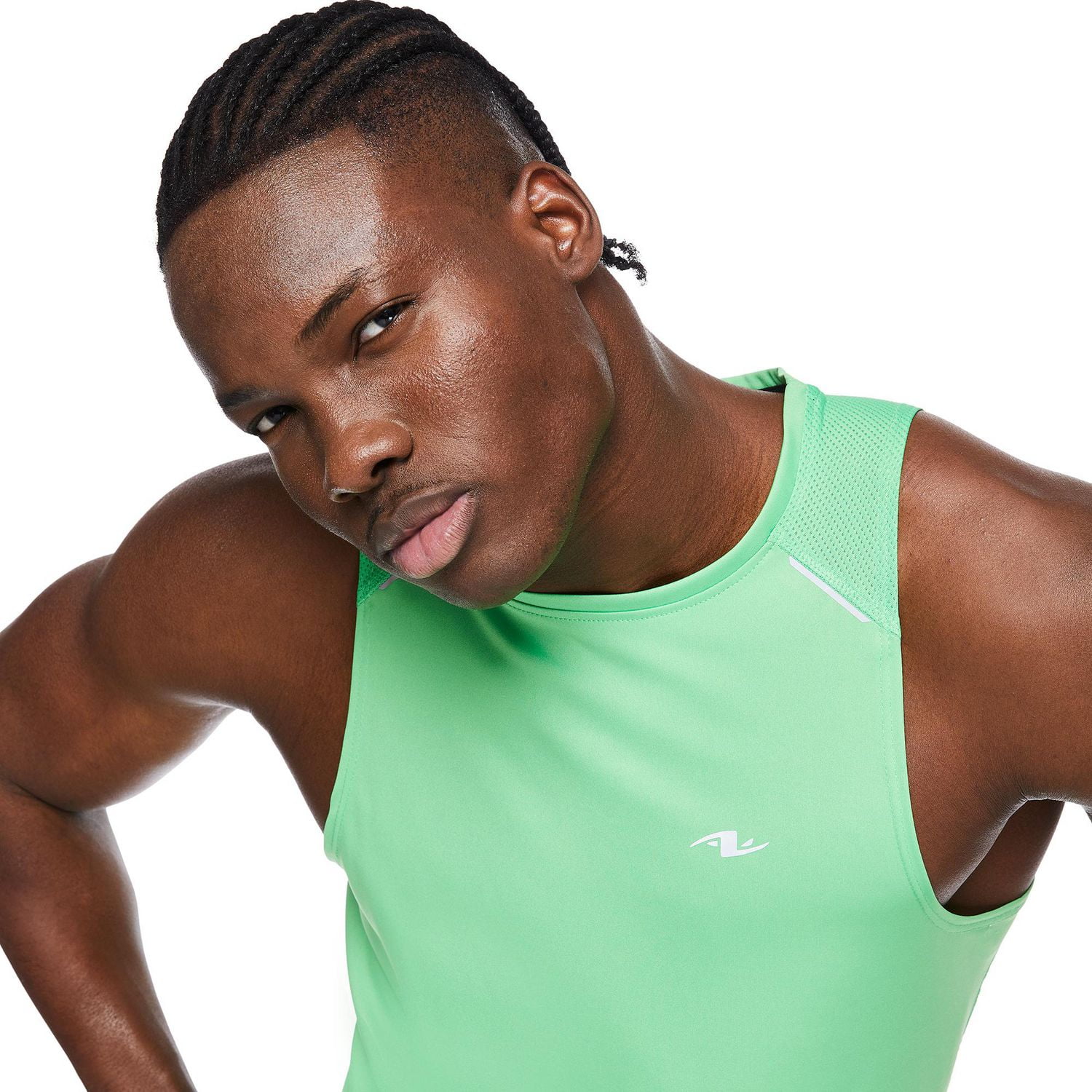 Athletic Works Men's Mesh Back Tank, Sizes S-2XL