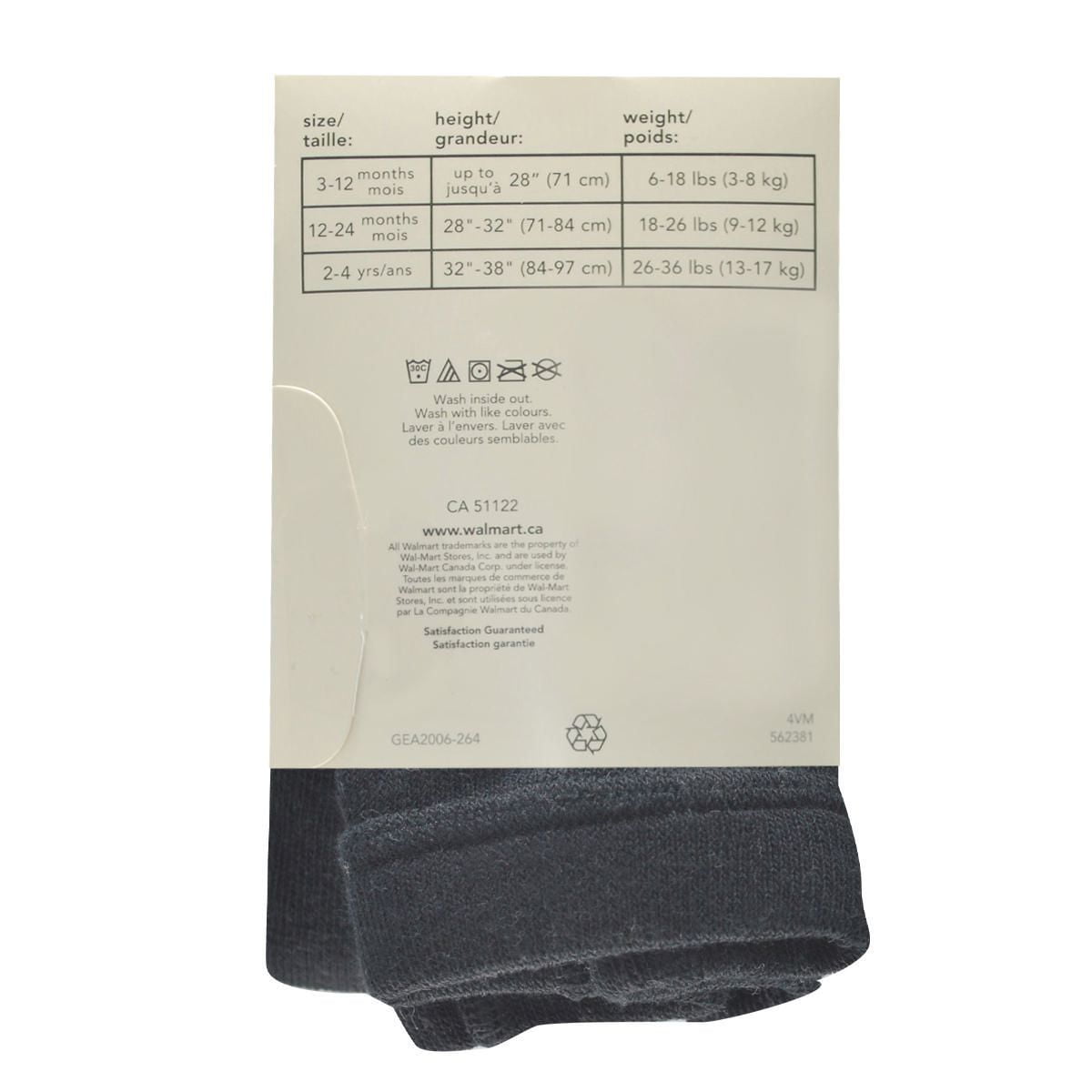 George 2pk Collants de Coton pour Bebes Taille: 3-12M, 12-24M