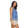 thumbnail image 2 of Iyla Women's Sleeveless Printed Knit Top, 2 of 6
