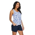thumbnail image 2 of Iyla Women's Drapey V-Neckline Tank, 2 of 6