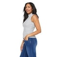 thumbnail image 2 of Iyla Women's Mock Neckline Rib Top, 2 of 6