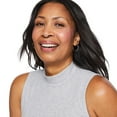 thumbnail image 4 of Iyla Women's Mock Neckline Rib Top, 4 of 6