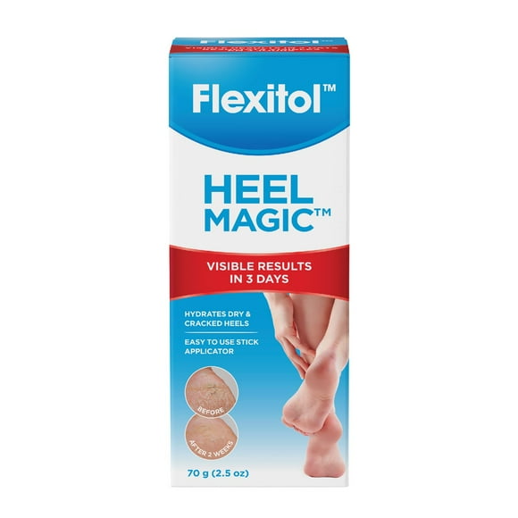 Magie pour les talons de Flexitol pour traiter les talons secs et fendillés 70 g