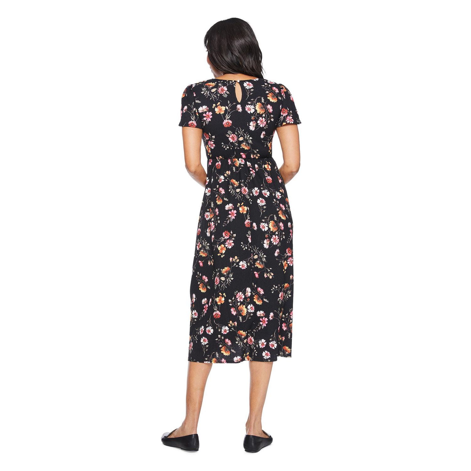 Iyla Women's Smocked Bodice Maxi Dress