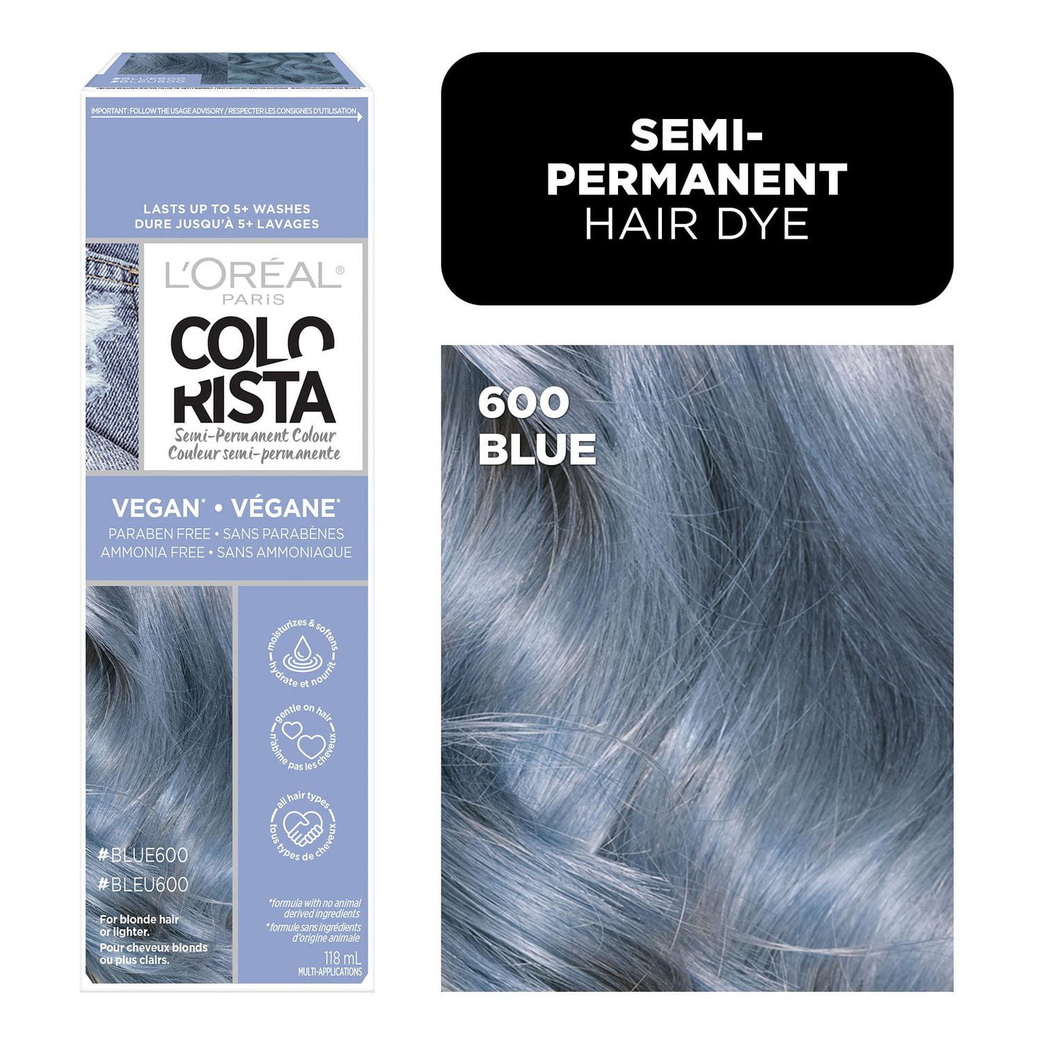 L Oreal Paris Colorista Semi Permanent Hair Colour Walmart Canada