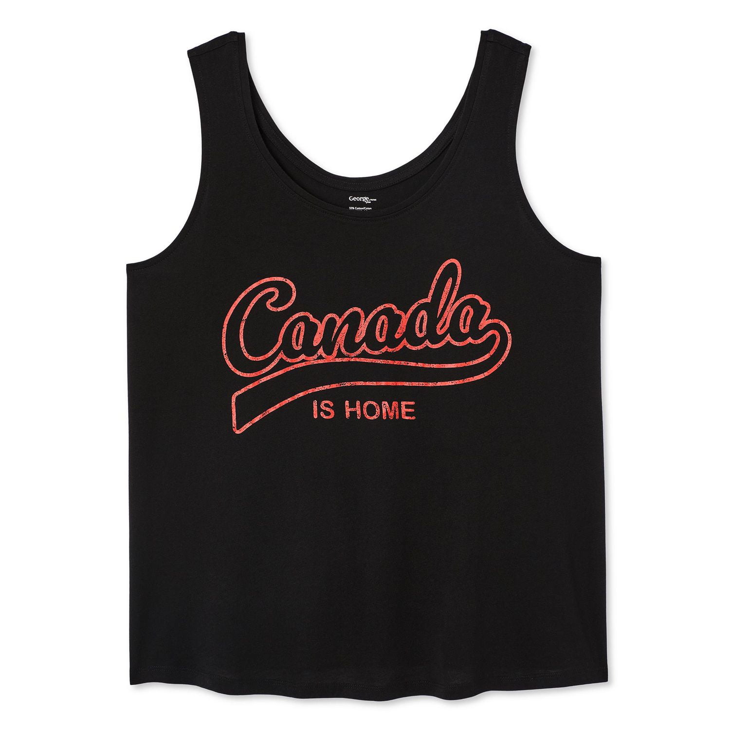 George Women's Plus Canada Day Tank