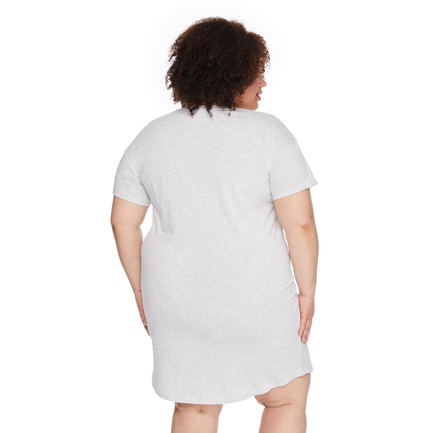 George Women's Plus Crew Neckline Nightshirt