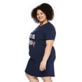 thumbnail image 2 of George Women's Plus Crew Neckline Nightshirt, 2 of 6