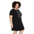 thumbnail image 2 of George Women's Plus Crew Neckline Nightshirt, 2 of 6