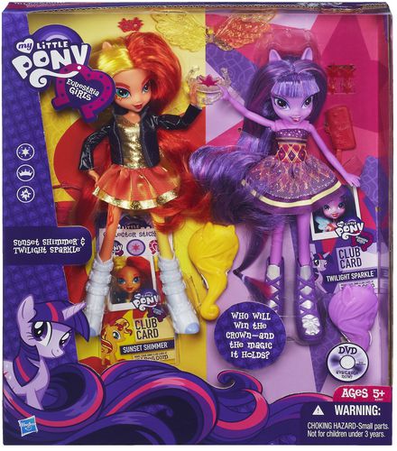 My Little Pony Equestria Girls Sunset Shimmer and Twilight Sparkle 