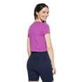 thumbnail image 3 of Athletic Works Women's Seamless Cropped Tee, 3 of 6