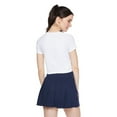 thumbnail image 3 of Athletic Works Women's Seamless Cropped Tee, 3 of 6