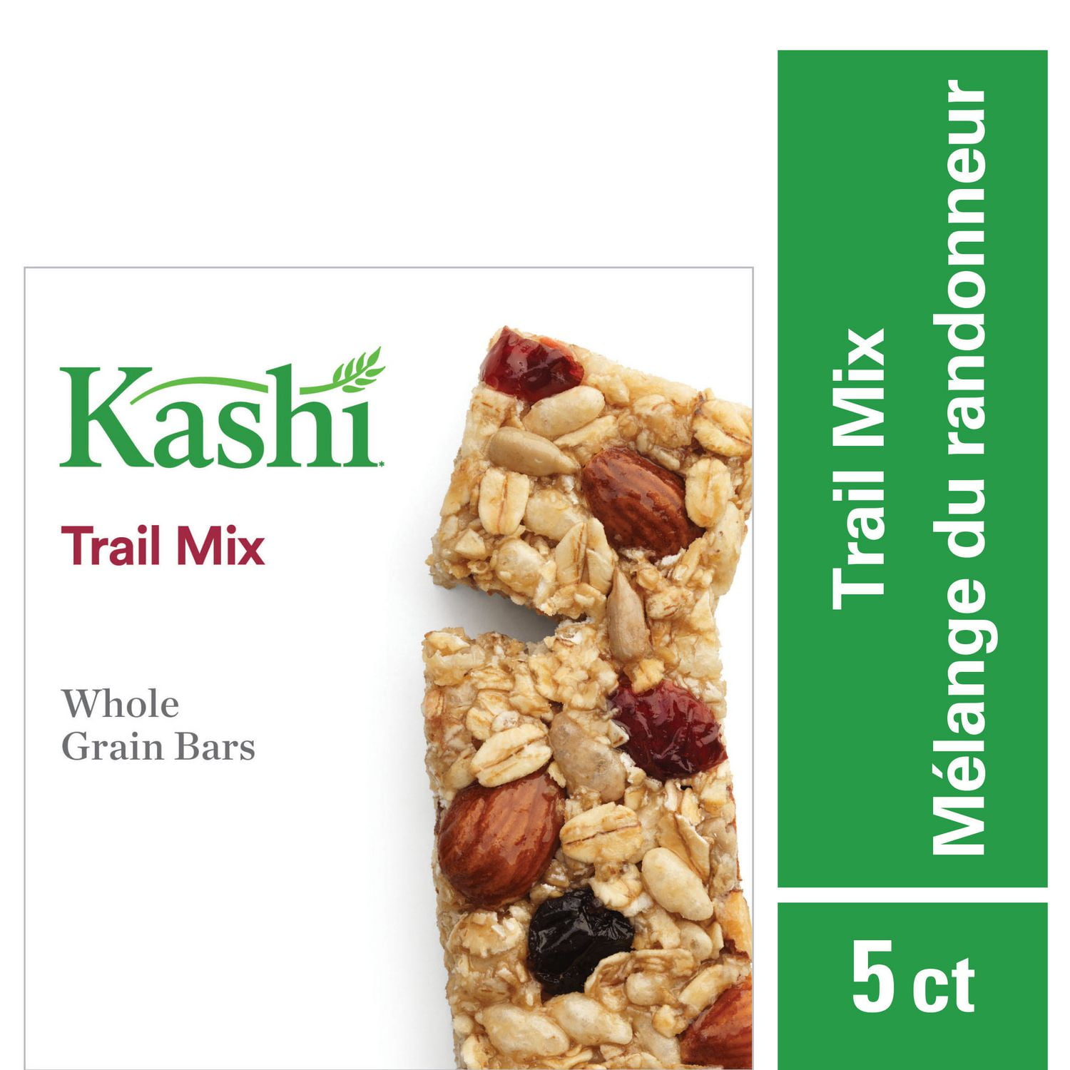 Kashi Whole Grain Bars, Trail Mix, 175g, 5 bars Walmart Canada