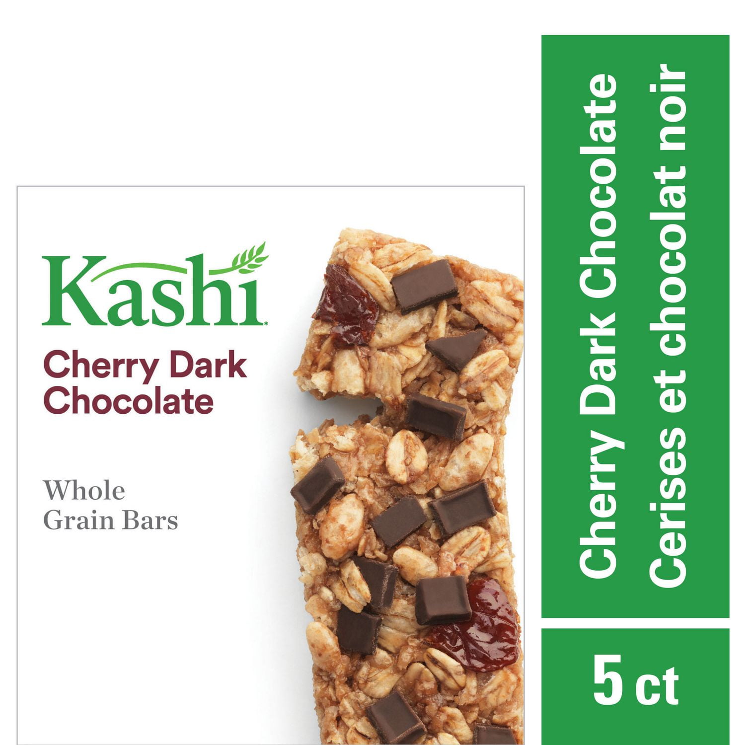 Kashi Whole Grain Bars, Cherry Dark Chocolate, 175g, 5 bars Walmart