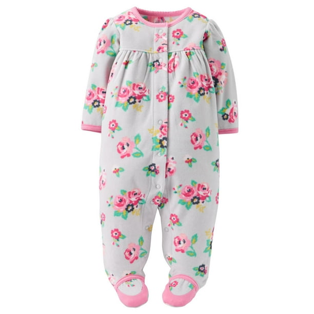 Pyjama-grenouillère à motif de floral Dormez et Jouez de Child of Mine made by Carters pour nouveau-né filles