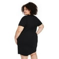 thumbnail image 3 of George Women's Plus Crew Neckline Nightshirt, 3 of 6