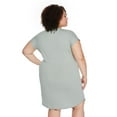 thumbnail image 3 of George Women's Plus V-Neckline Nightshirt, 3 of 6