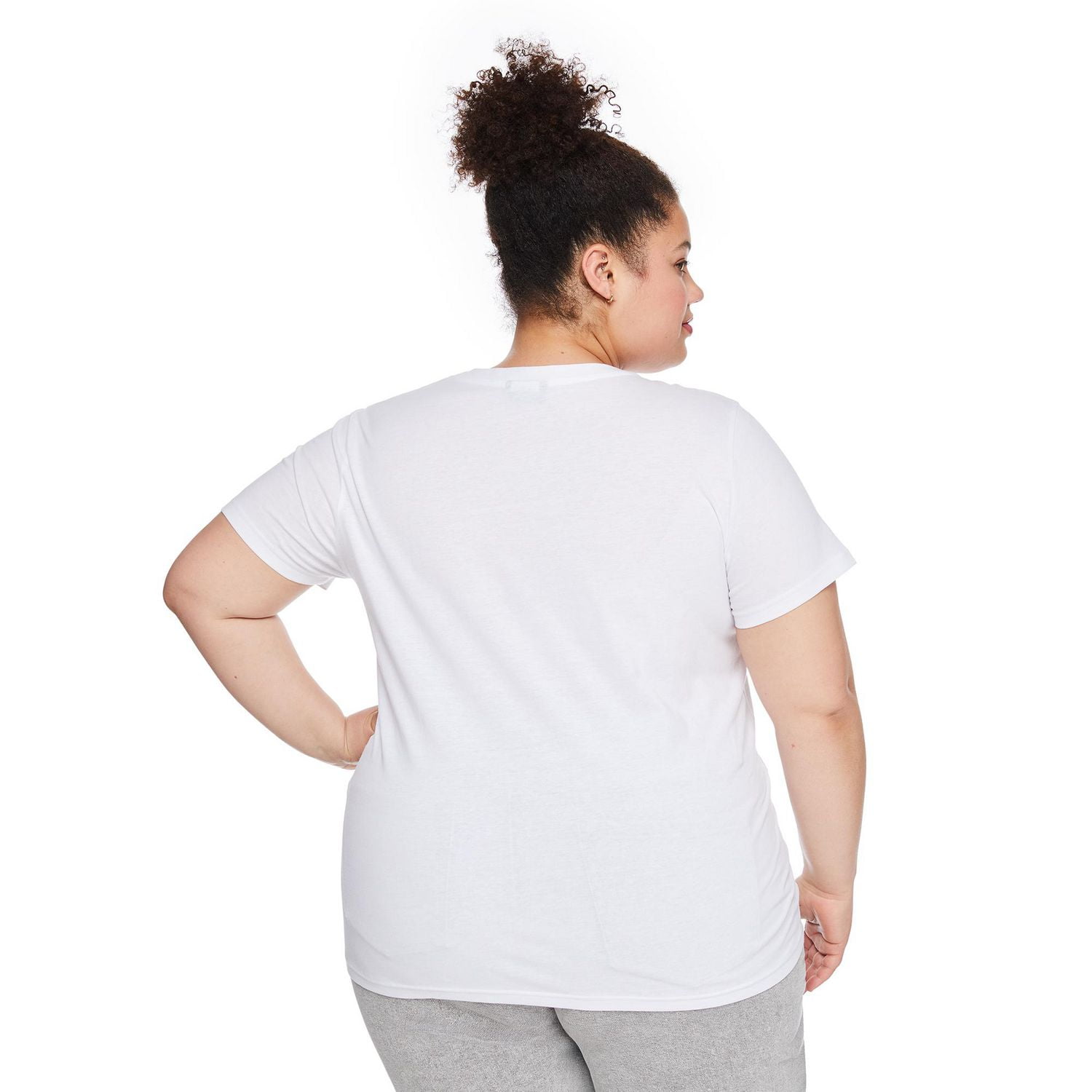 The Pink Closet Women's Plus Crew Neckline Tee