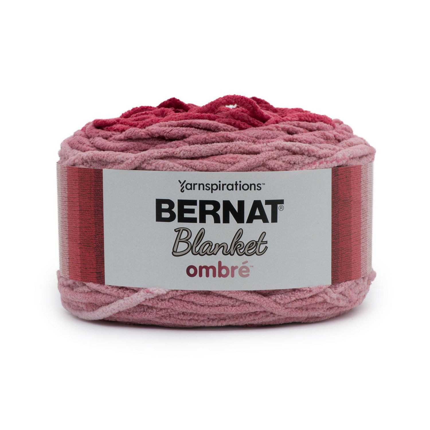 BERNAT BLANKET OMBRÉ YARN, BURGUNDY OMBRE Walmart Canada