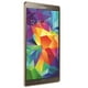 Samsung Galaxy Tab S AMOLED de 8,4 po, 2560 x 1600 pixels (WQXGA) - bronze titane – image 2 sur 3