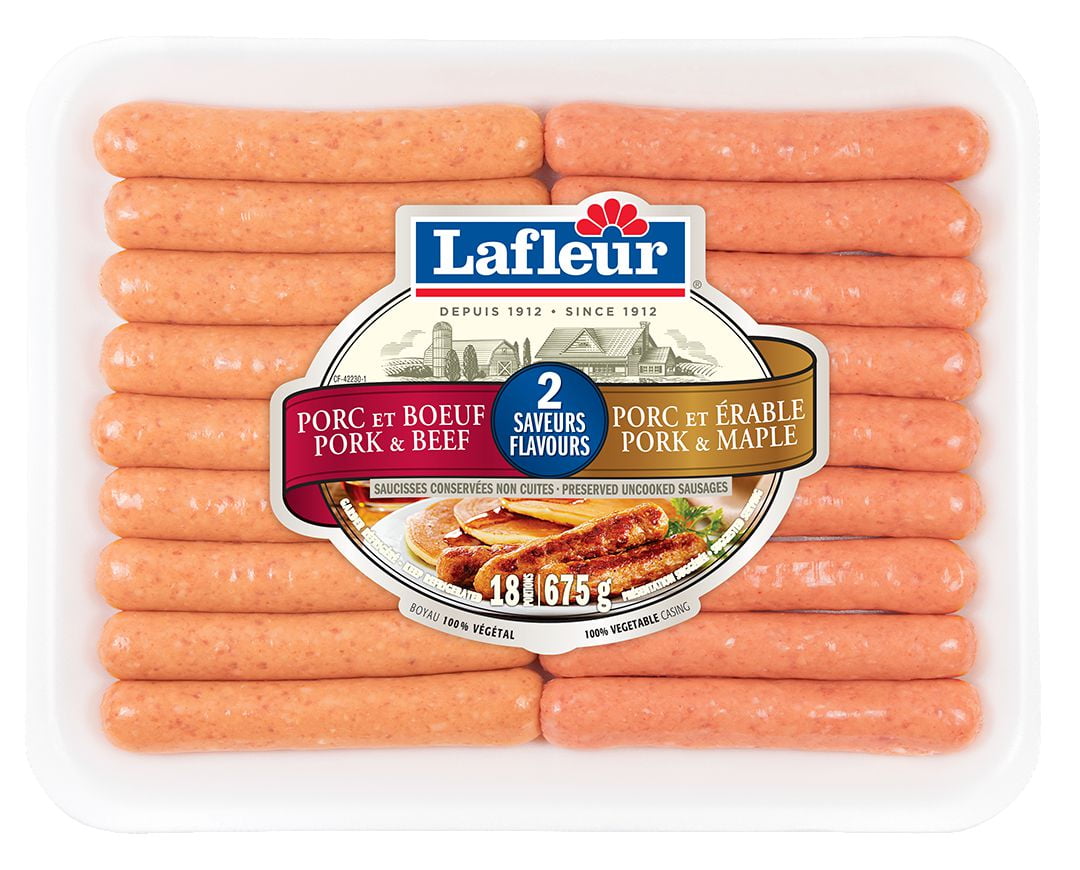 Lafleur Fresh Maple Flavour Breakfast Sausage Links Walmart Canada