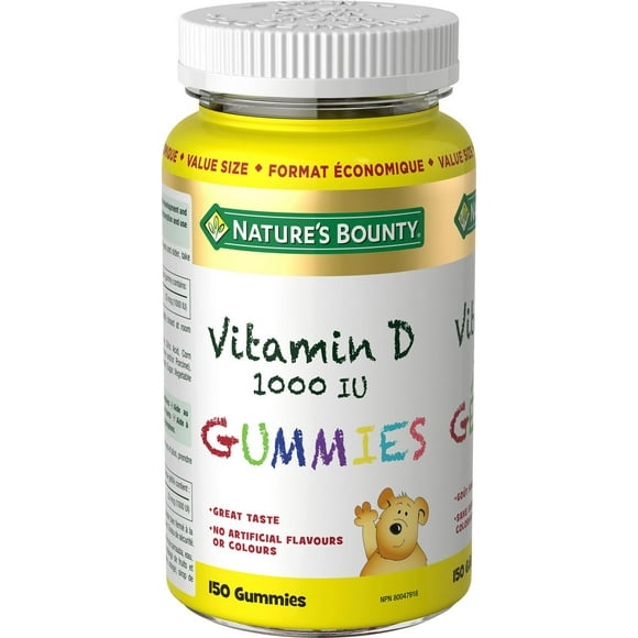 Kids Vitamine D 1000 UI 150 Gélifiés