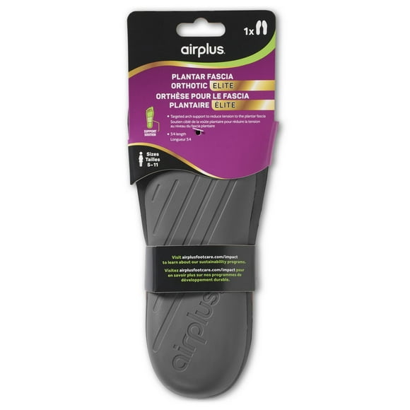 AIRPLUS PLANTAR ORTHOTIC ELITE WMS, 3/4 Plantar Fascia Orthotic Insole