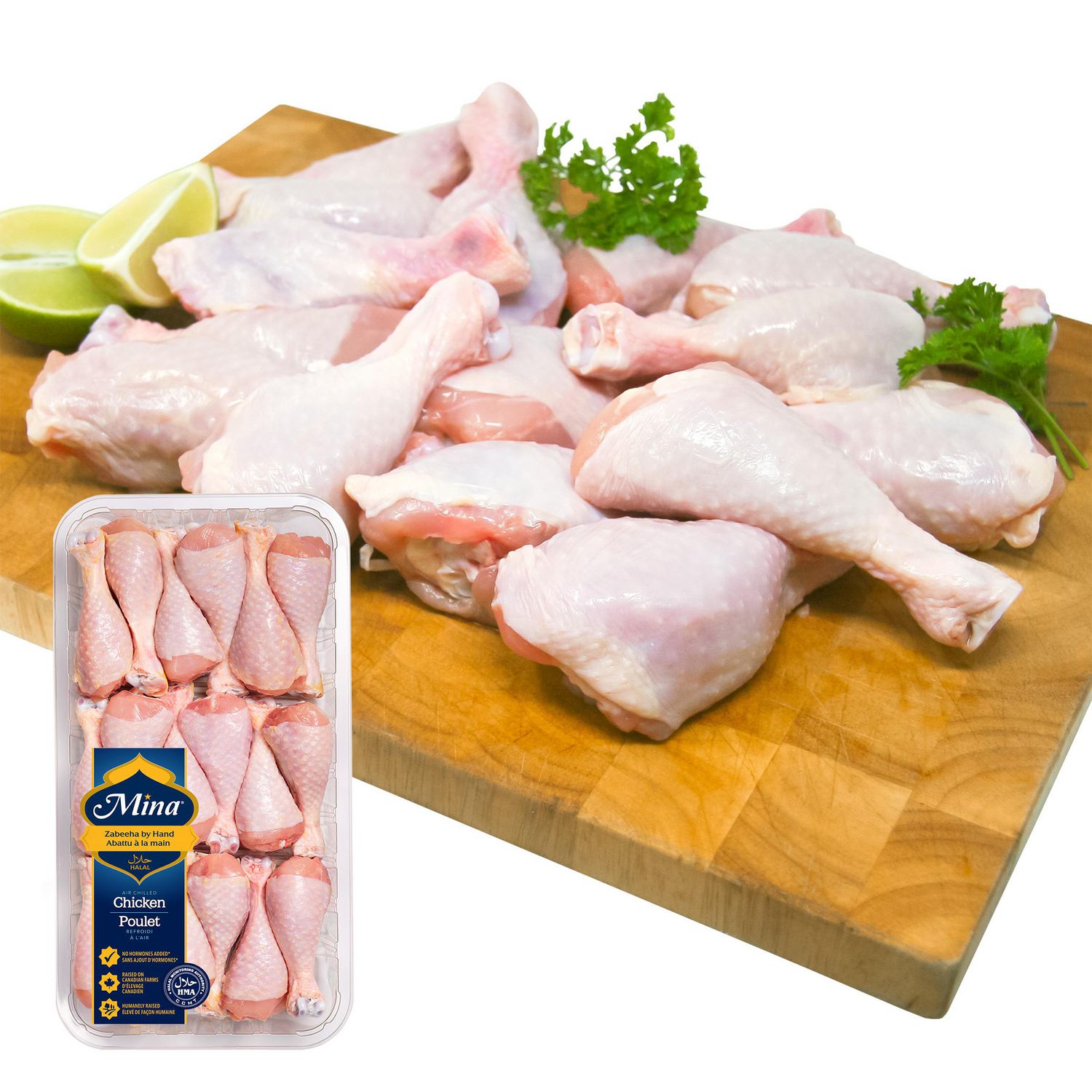 Mina Halal Chicken Drumsticks Value Pack, 18 Drumsticks, Value Pack, 1.51 - 1.92 KG