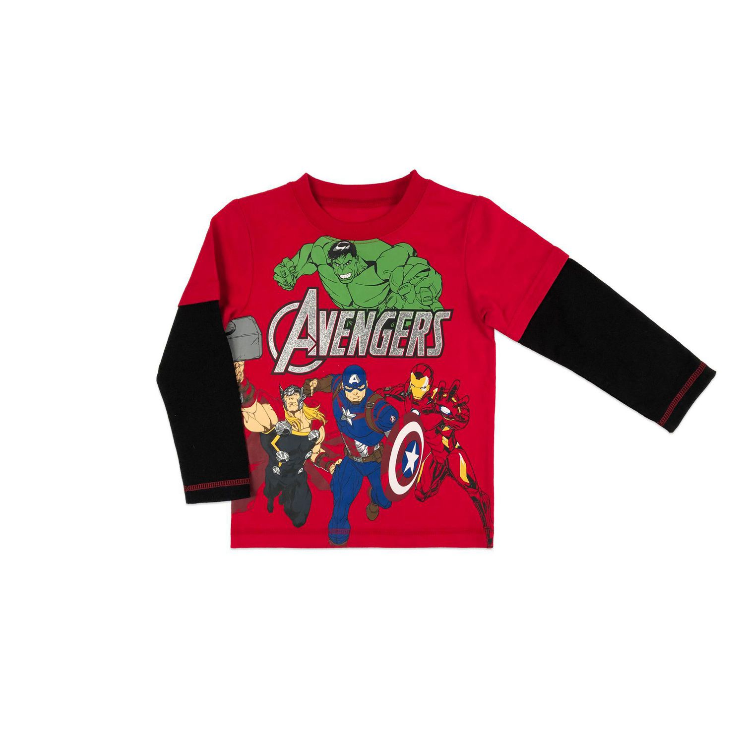 Marvel Spiderman Toddler Boys printed long sleeve jersey top Walmart